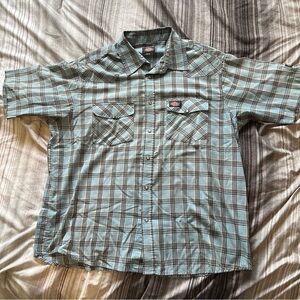 Dickies Pearl Snap Work Shirt US Men’s Size XL